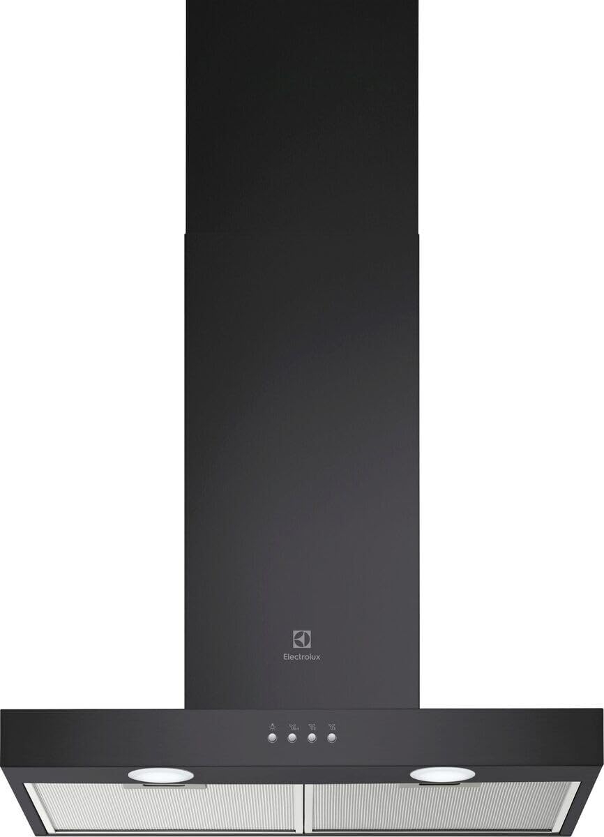 Electrolux Lft416k Cappa Aspirante A Parete Nero 600 M³/h