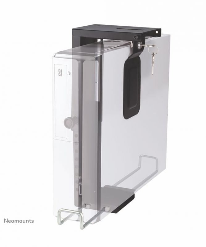 Neomounts CPU Halterung - Schwarz - Stahl - 10 kg Kapazität - Abschließbar - Bild 5