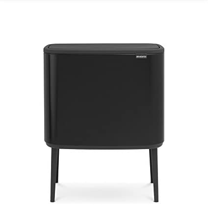 brabantia Bo Touch Bin - rubbish bin - 34 L - matte black - Bild 4
