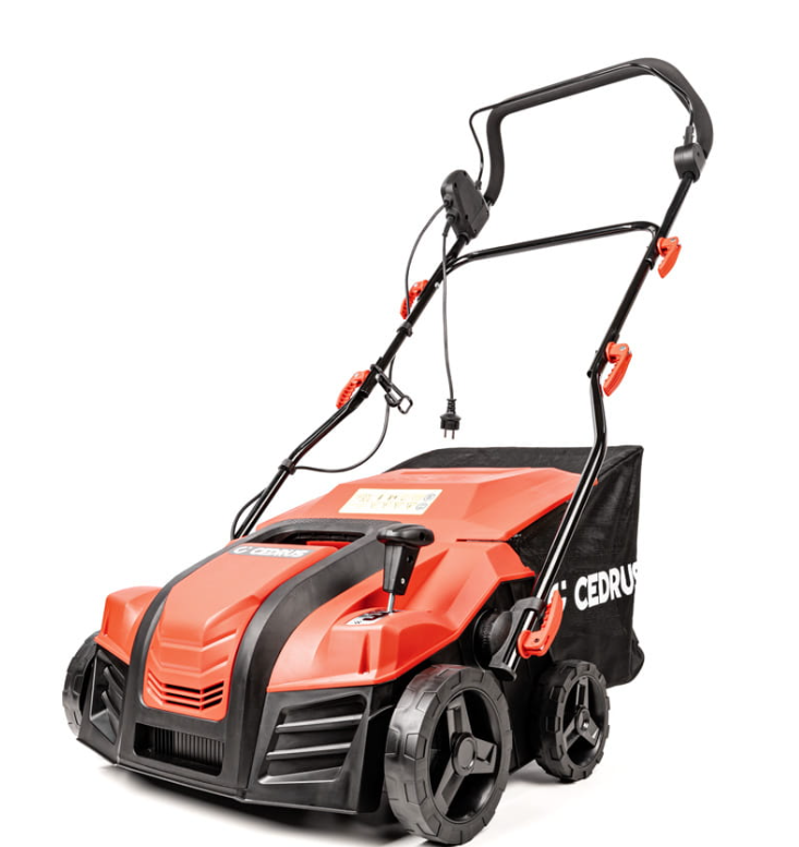 CEDRUS CEDWE40 Elektro-Vertikutierer 2000 W 40 cm Rasenlüfter 20 Messer 55 l - Image 2