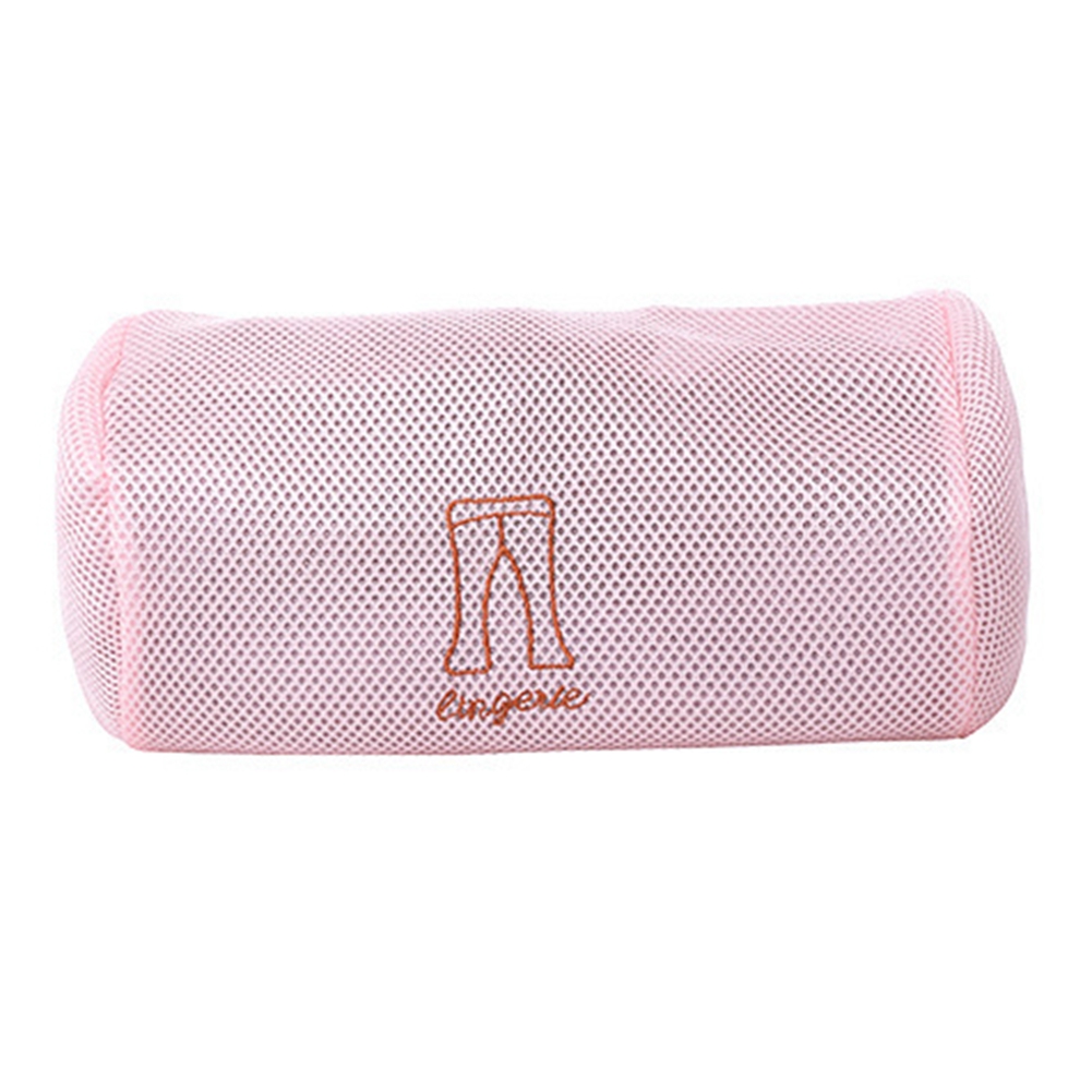 Sac de lavage en maille fine pour pantalons, polyester renforcé, fermeture éclair, 28 x 27,5 cm