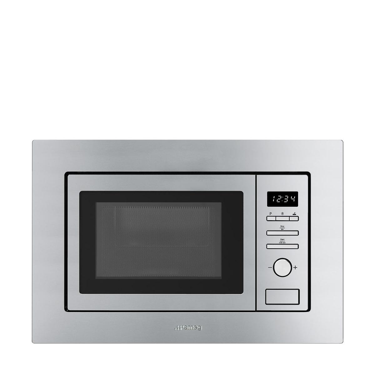 Smeg FMI017X Universal Built In Microwave with Grill