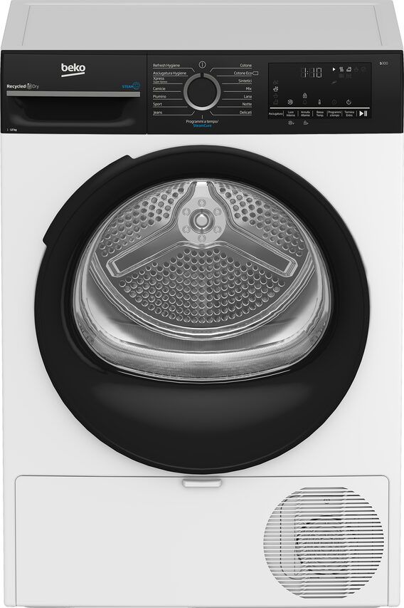 Beko - Bmgt4122sbi: Asciugatrice 12kg, Classe A++, Inverter