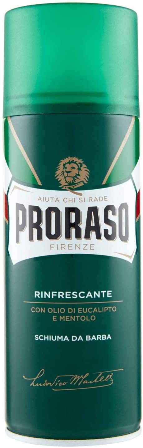 Proraso Espuma de Afeitar Eucalipto Green Line Shaving Foam 400ml