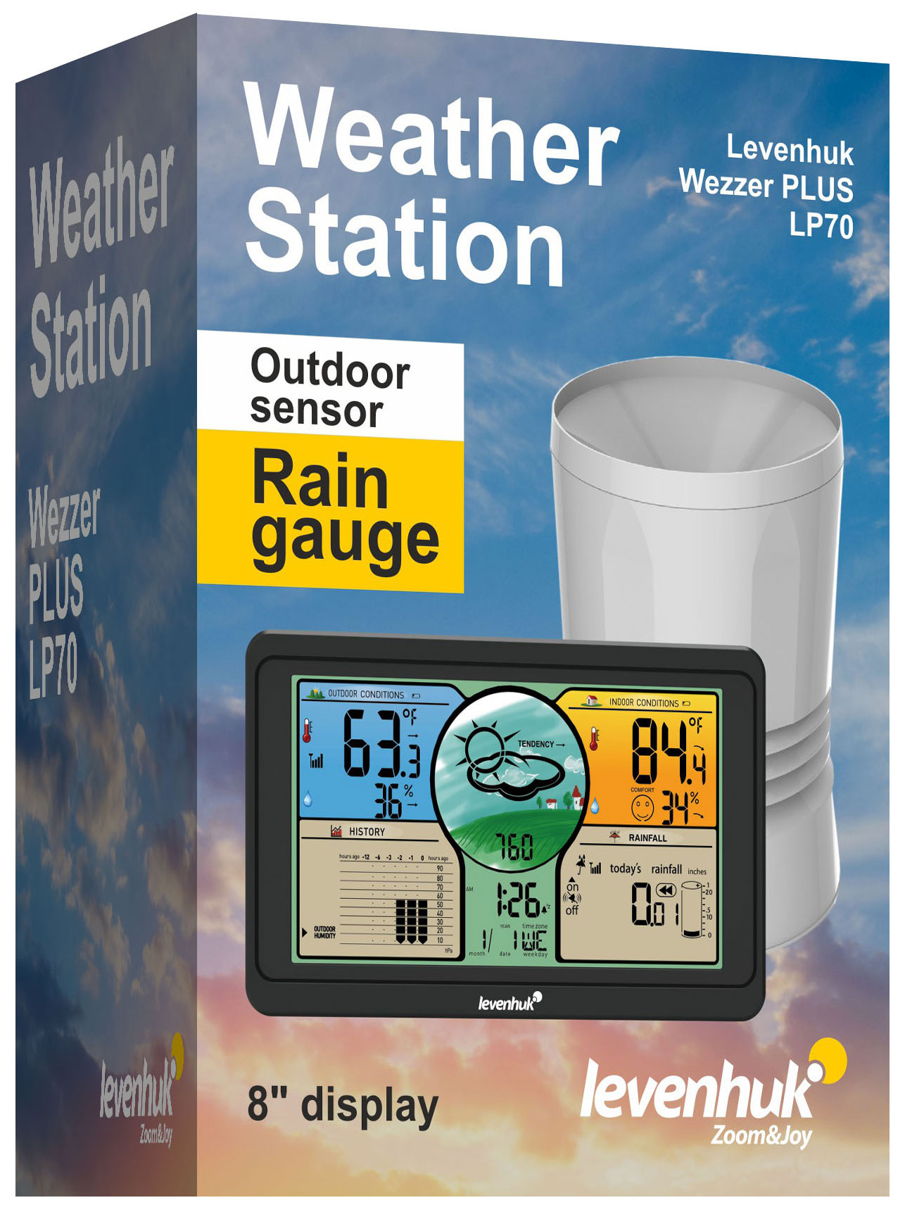 Levenhuk Mehrfarbig - Wetterstation Wezzer Plus Lp70