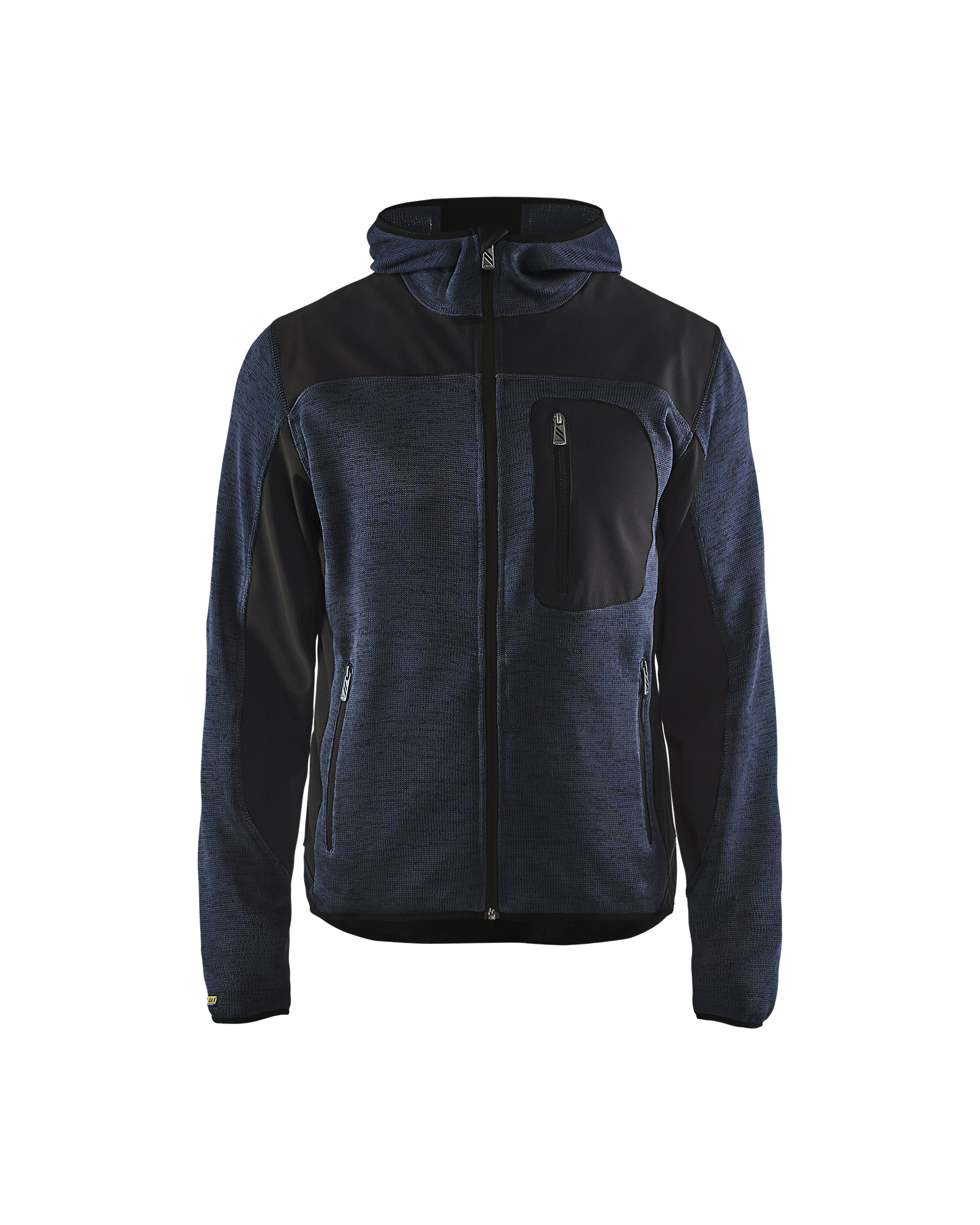 Blaklader Strickjacke Mit Kapuze Gr.4xl - Dunkelmarine/Schwarz - 493021178699-4Xl - Bild 4