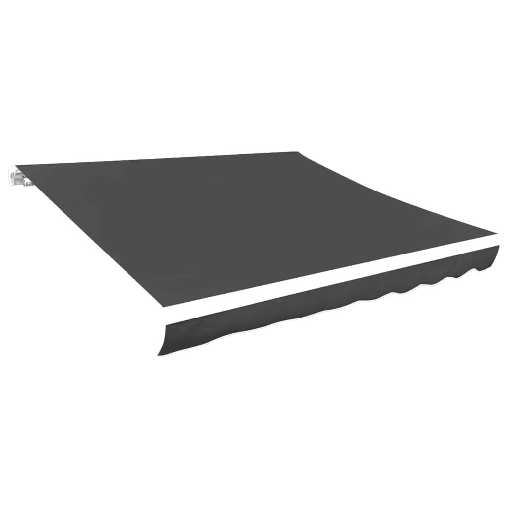Tendone Parasole In Tela Antracite 500x300 Cm Vidaxl