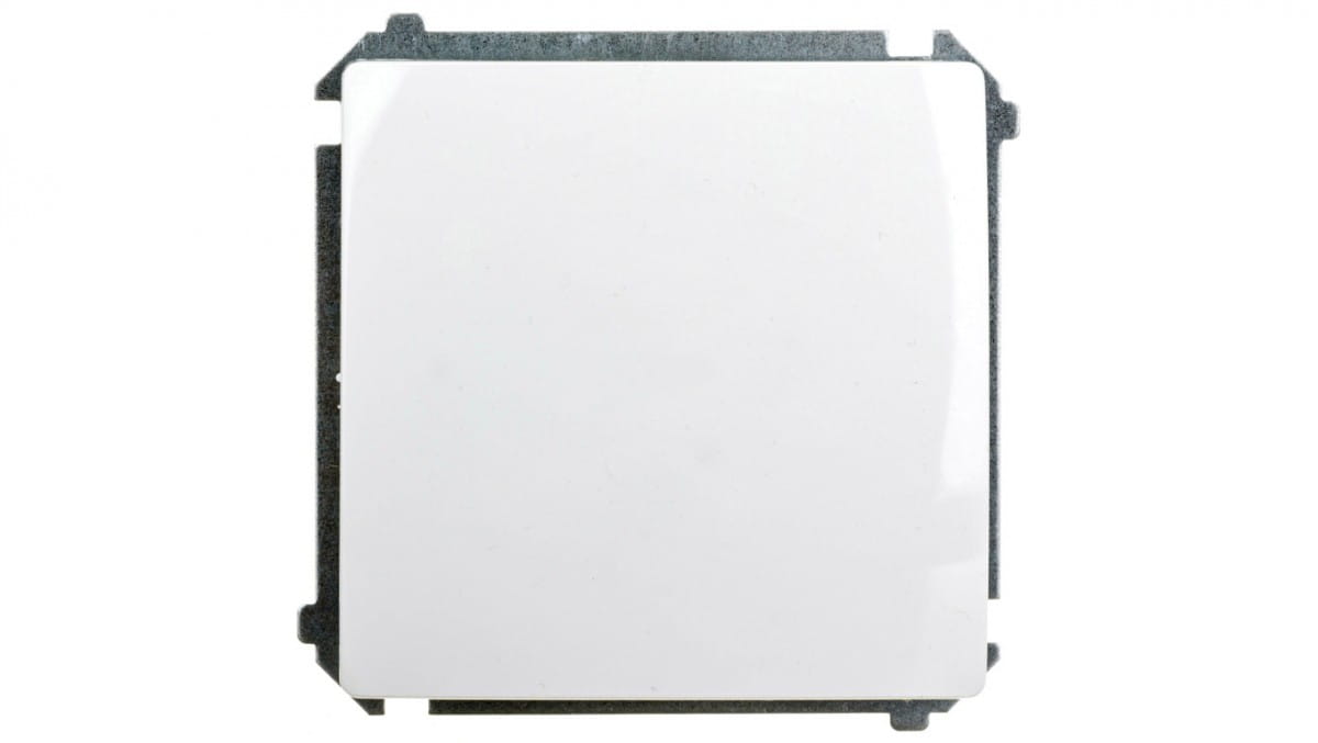 Oem Weiß Simon Basic Einzel-Drucktaster, Schnellverbinder, Ip20 Bmp1.01/11