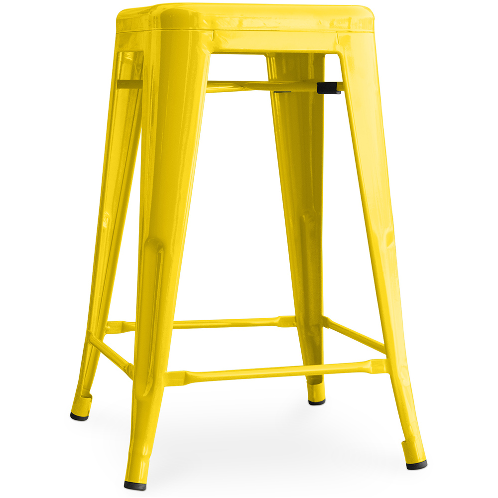 Tabouret De Bar - Design Industriel - 60cm - Nouvelle Édition - Stylix