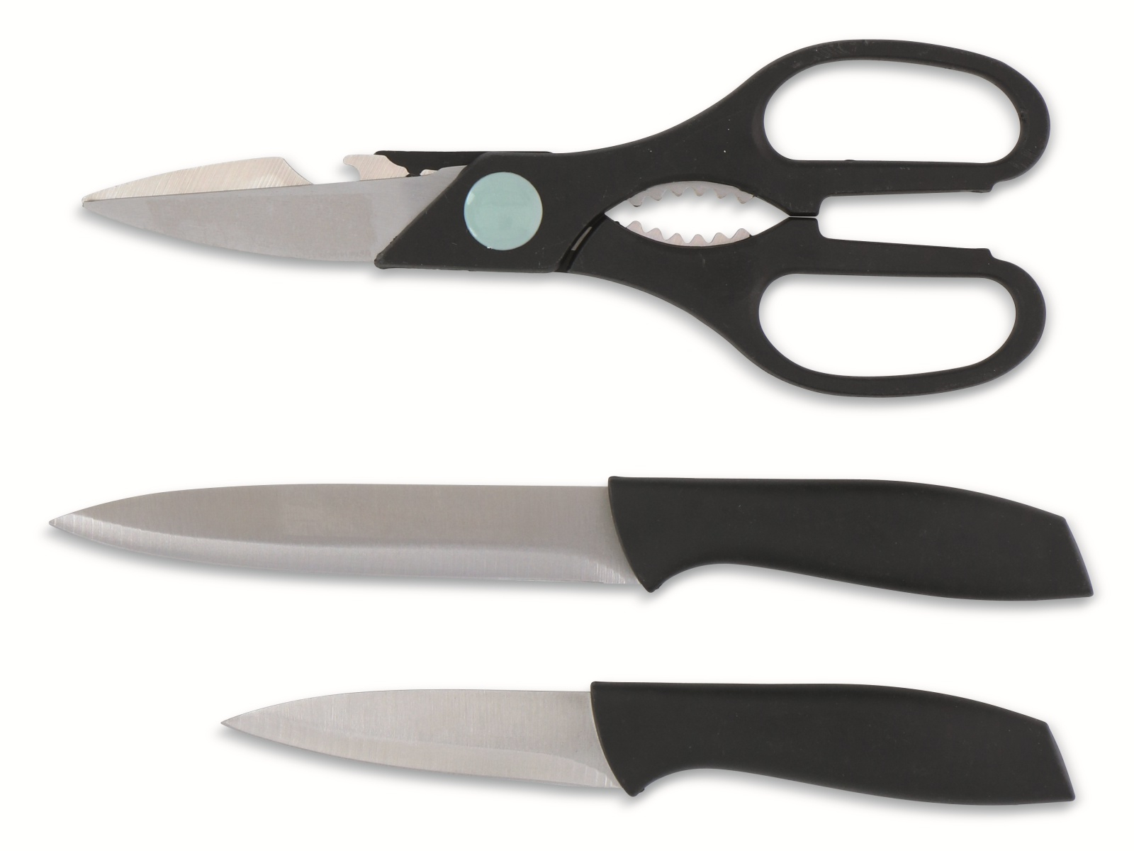 Alpina Schwarz Messer- Und Schere-Set, 3-Teilig - Bild 3