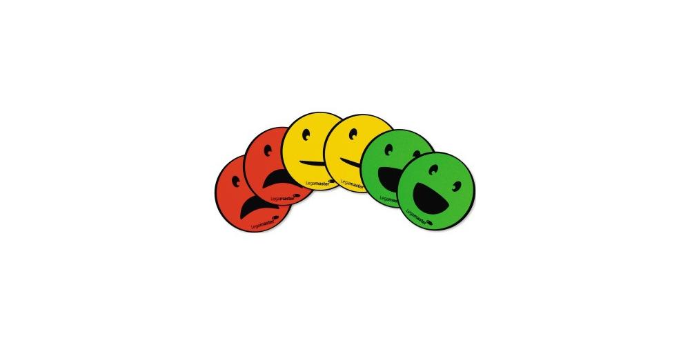 Legamaster Magnet Emoticon 7-123304 Sort 50Mm 6 St./Pack. 152009200 - Image 4