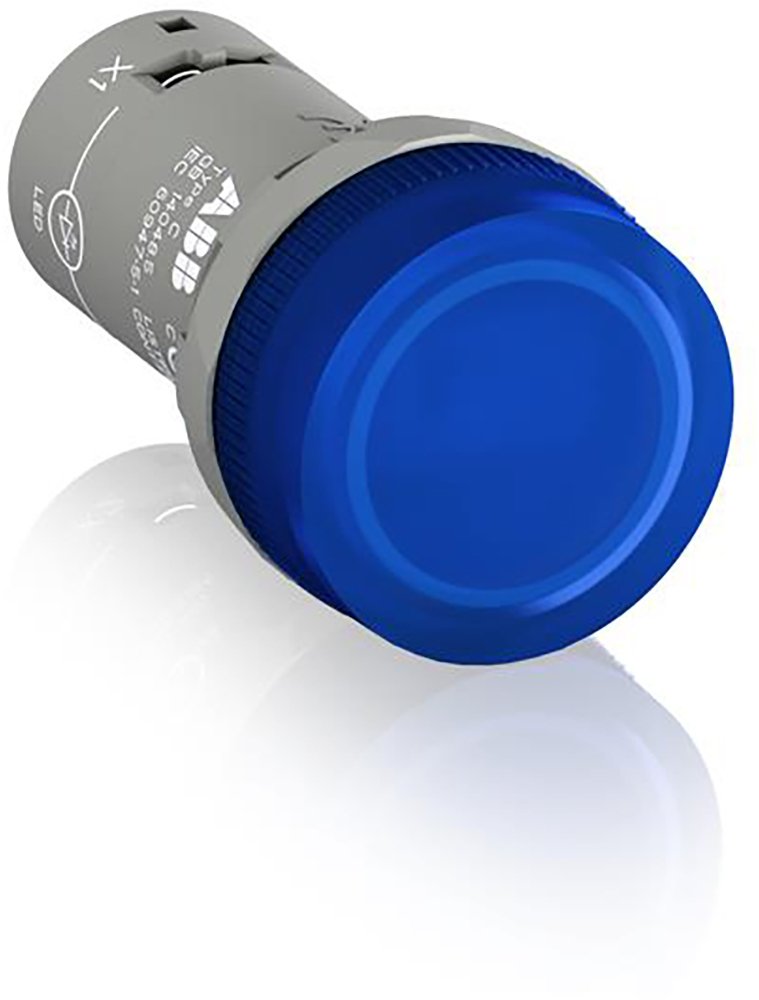 Kompaktleuchte mit Diode 22mm blau CP 1SFA619403R5234 - Bild 3