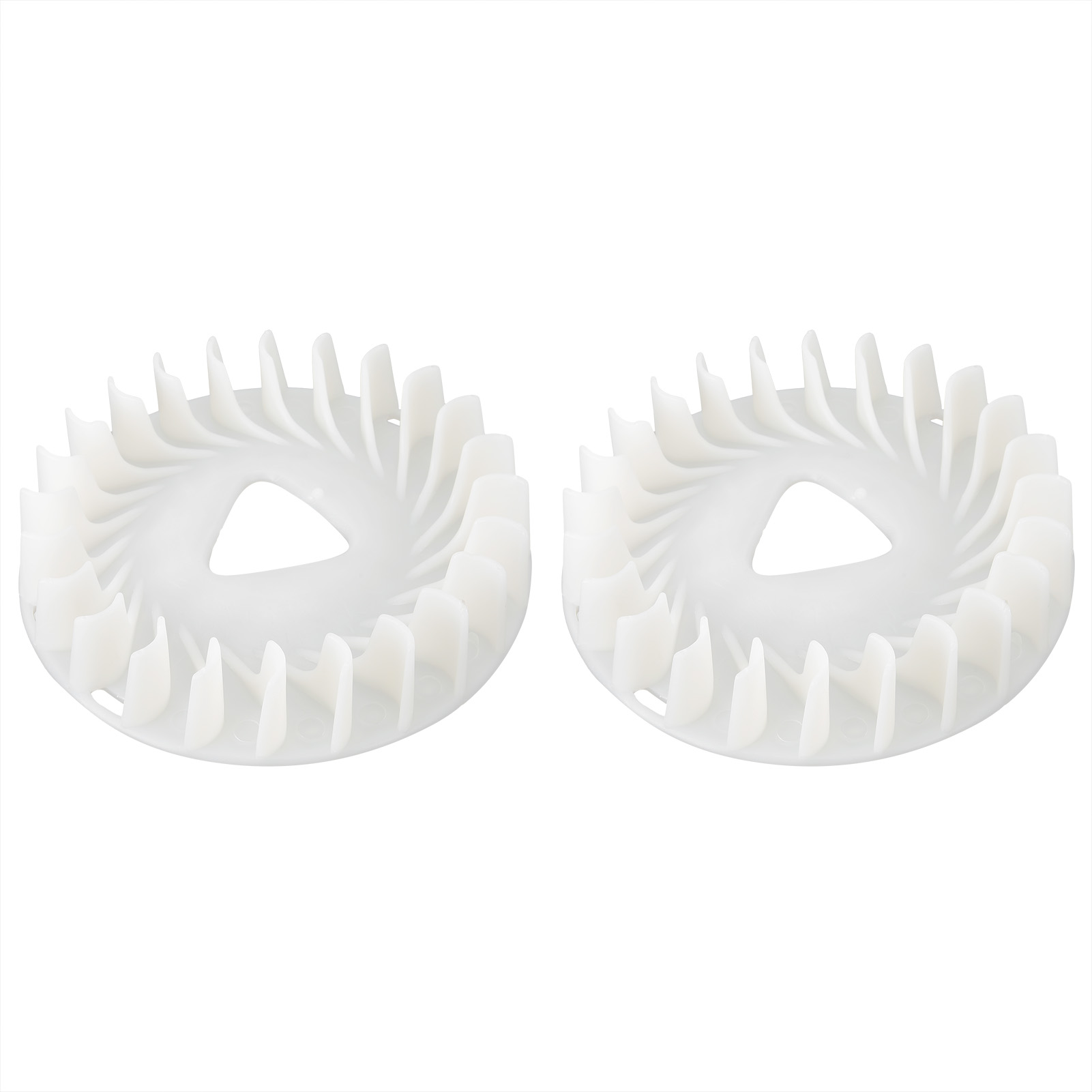 Pales de ventilateur de volant moteur pour générateur essence 188F/190F, plastique résistant à la corrosion, 21,5 x 4,5 cm