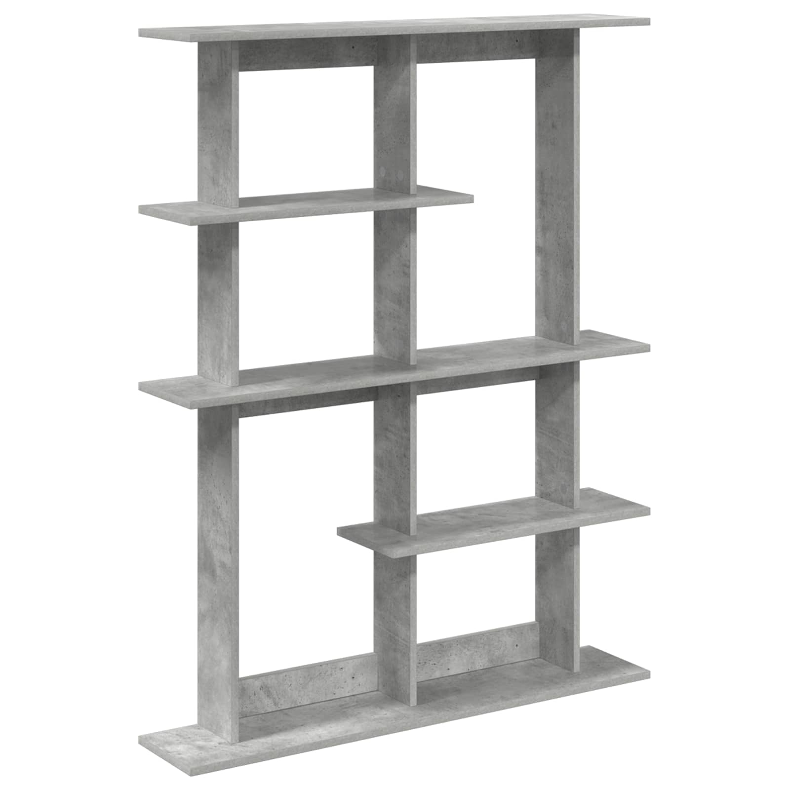 Vidaxl Wall Shelf Concrete Grey 102 X 20 X 130 Cm Engineered Wood 8721451567752