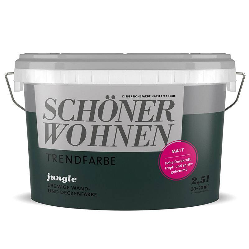 Sw Trend Wandfarbe Matt 2,5l Jungle 6514