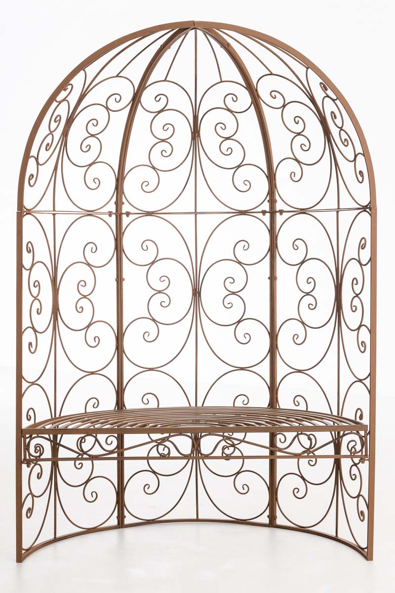Clp – Demi-tonnelle Rosie Avec Banc Ergonomique 115cm – Fer Robuste