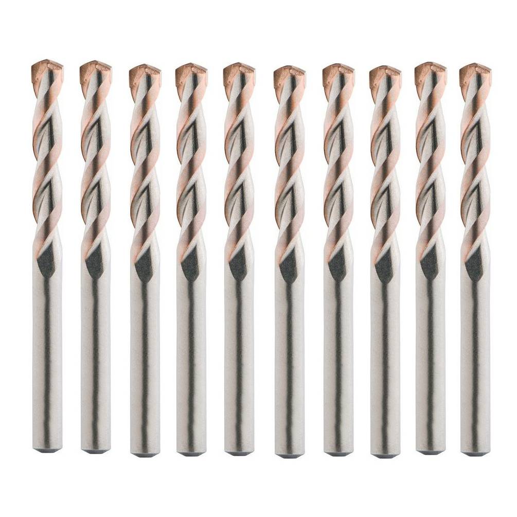 Lot de 10 forets carbure tungstène · Ø 4 mm · L. 75 mm — photo de l’offre ManoMano