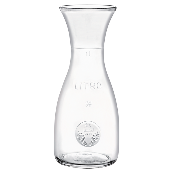 Bormioli Rocco Transparent Misura Karaffe 1 L Glas