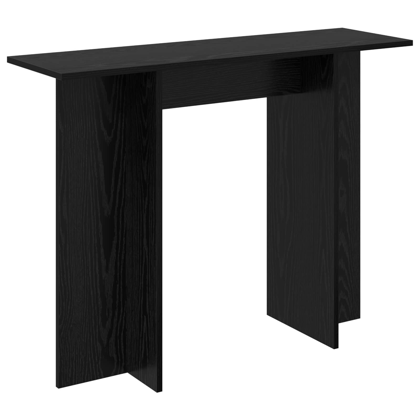 Table Console Chêne Noir 100 X 30 X 75 Cm Bois D'Ingénierie Vidaxl