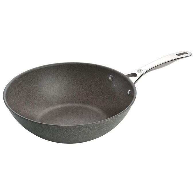 BALLARINI 75002-815-0, Rund, Wok-/Bratpfanne, Anthrazit, Granit/Titan, -20 °C, 230 °C - Image 5