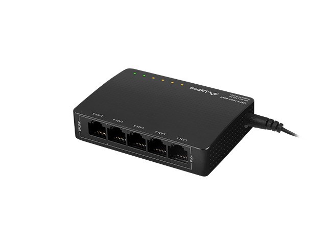 Switch POE+ Desktop 5-Port 1GB DSP3-1005-60W - Bild 8