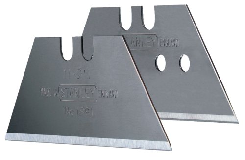 Stanley Ersatzklingen 50 x 19 mm für Papier und Leder 5 Stück Silber - Bild 4