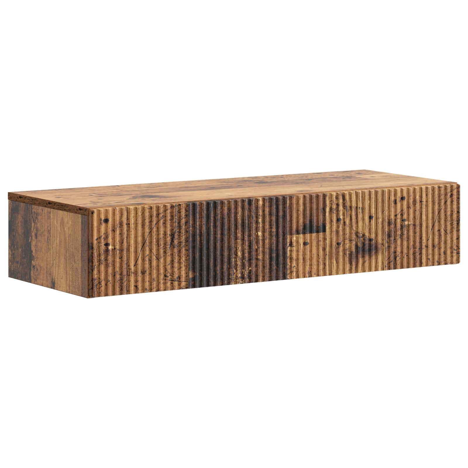 Tavolino Da Parete Laterale Legno Antico 87,5 X 34,5 X 17 Cm Vidaxl