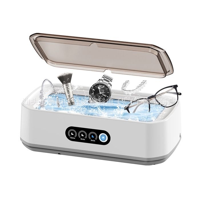Nettoyeur à ultrasons 650 ml, cuve inox US304, 48 000 Hz, 3 réglages de temps