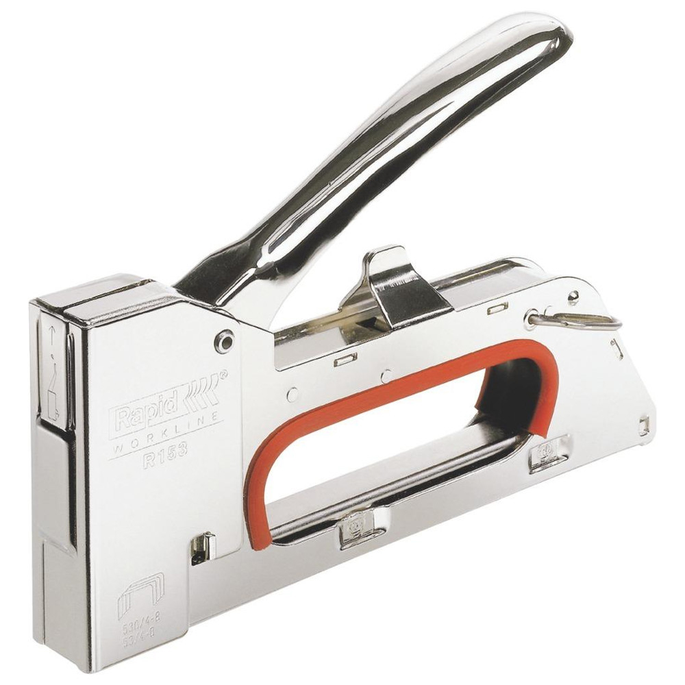 Rapid Grau/Rot/Silber Tacker + Nagelpistole, Handtacker Pro R153 (Nagelpistole, Tacker) - Image 5