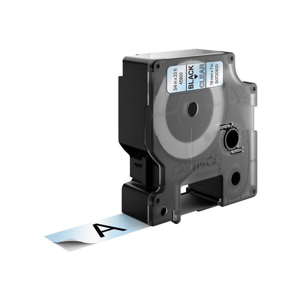 Dymo Schwarz/Transparent Original 45800 / S0720820 Directlabel-Etiketten - Image 5