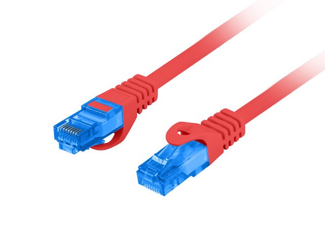 Lanberg Rot Patchkabel S/Ftp Kat. 6A 2M Lszh Cca Fluke Bestanden