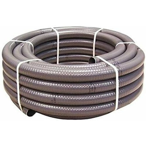Tuyau de piscine PVC gris · 10 m · Ø extérieur 50 mm — photo de l’offre ManoMano