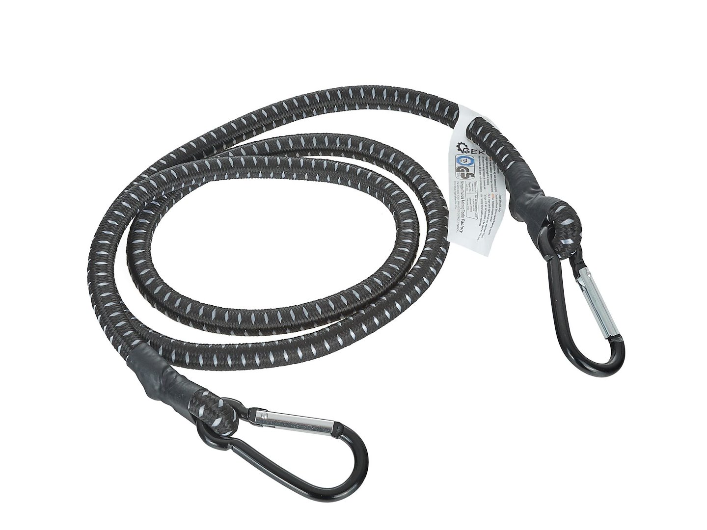 Import Transportgummi Zur Gepäcksicherung + Karabinerhaken 10 Mm X 120 Cm (80)