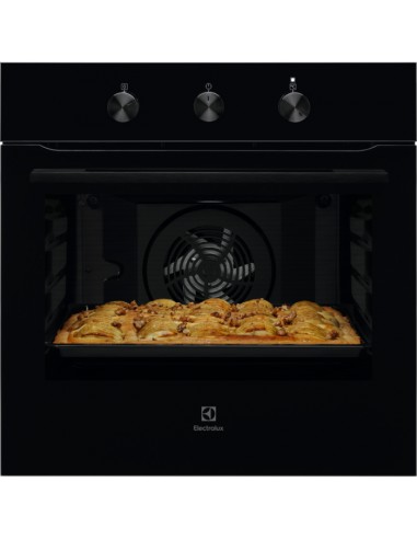 Electrolux Kohhh04k Forno Multifunzione. Dimensione Del Forno: Media, Tipo Di Forno: Forno Elettrico, Capacità Interna Forno Totale: 68 L. Posizionamento Dell'apparecchio: Da Incasso, Colore Del Pr...