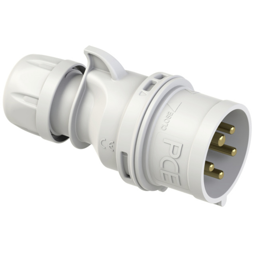 Pce Grau Pc Electric Shark 015-1 Cee Stecker 16 A 5Polig 1 St.