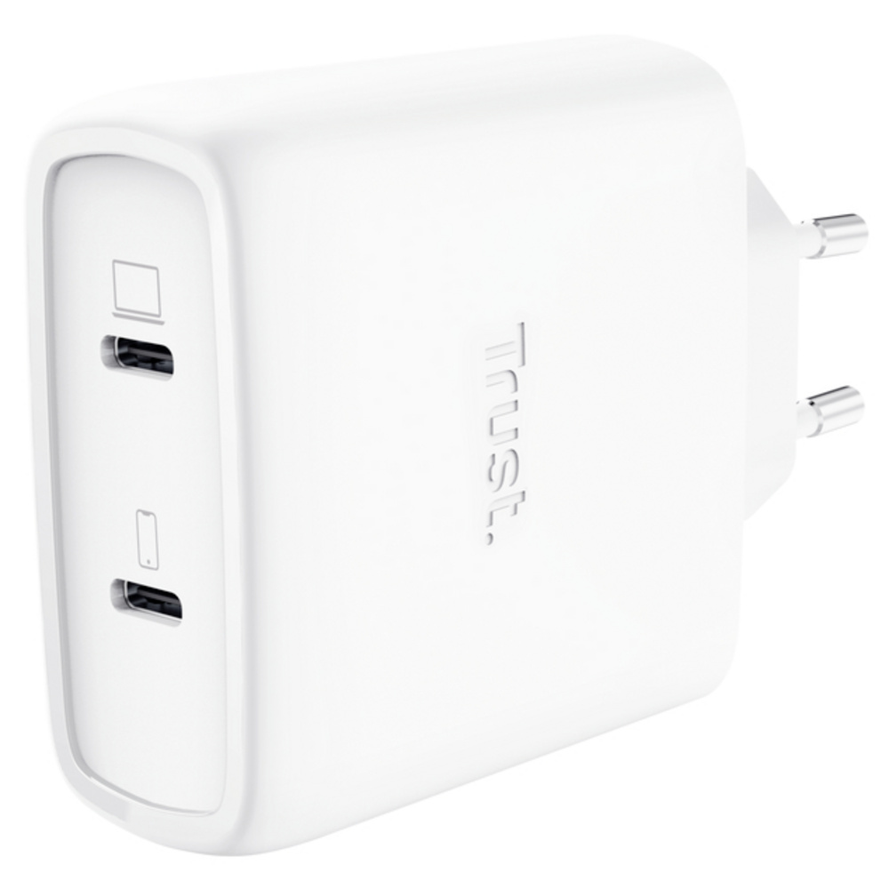 Trust Ladegerät Maxo 65W 2 Usb-C Ports Gan - Bild 2