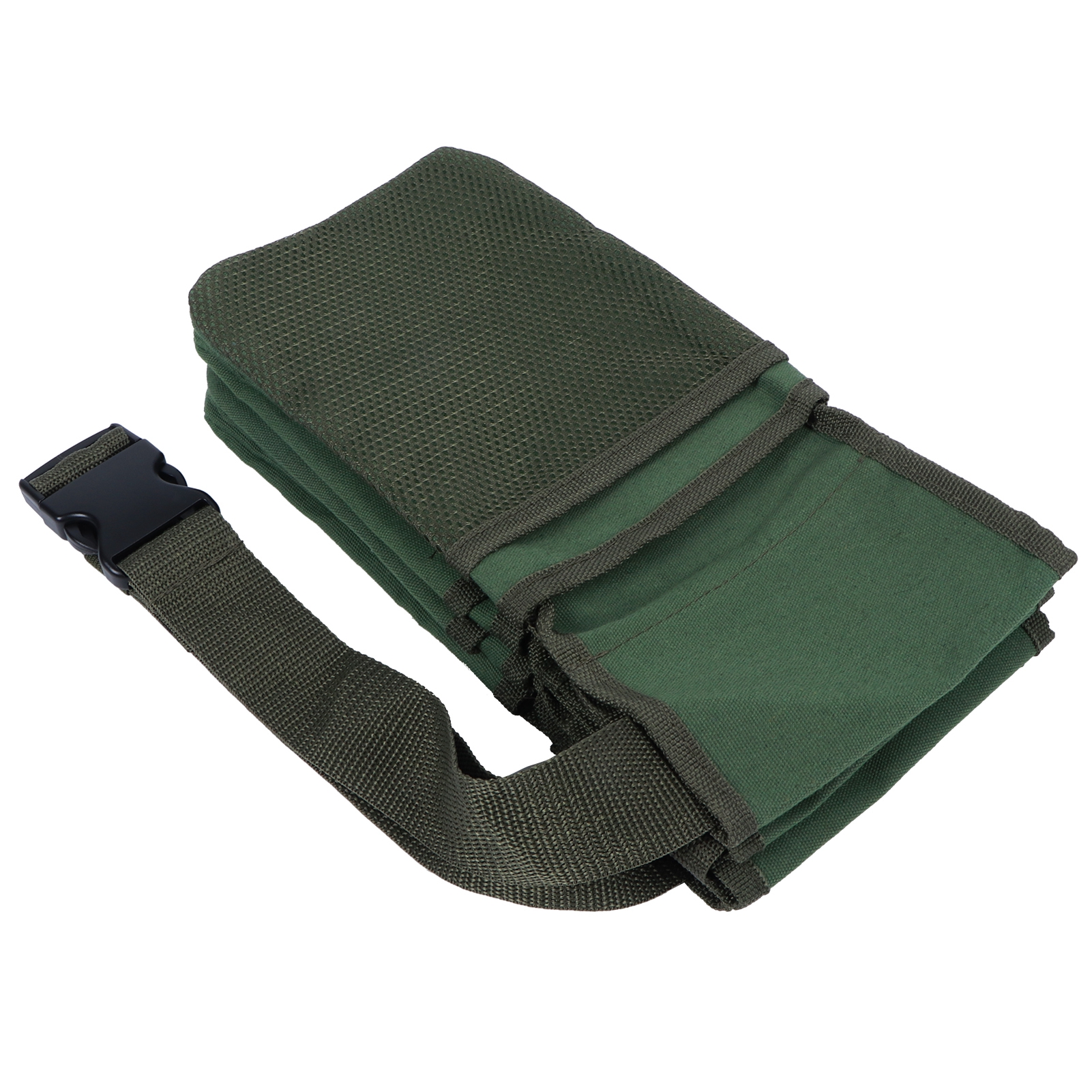 Ceinture porte-outils de jardinage en toile épaisse, 4 poches, 29 x 15 cm, ceinture 125 cm