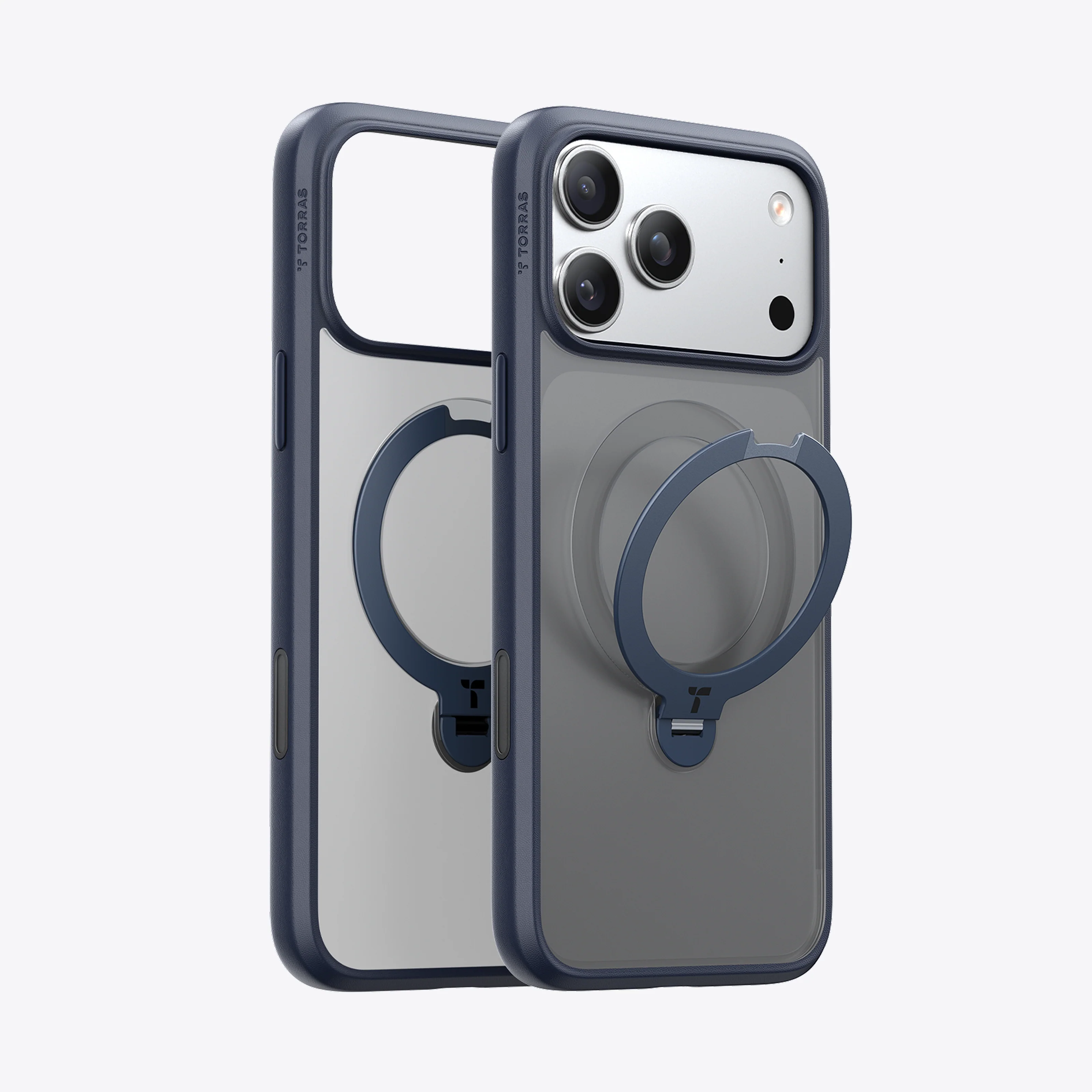 Coco Torras Ostand Spin - Magsafe-kompatible Iphone 17 Pro Hülle (mitternachtsblau)