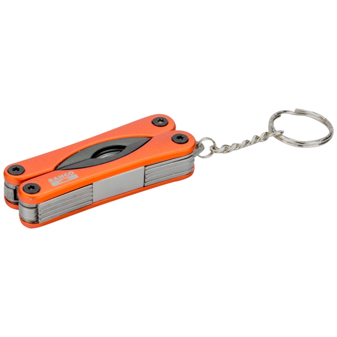 Bahco Orange Taschenmesser Multifunktionswerkzeug Mit Schlüsselanhänger 18 Funktionen