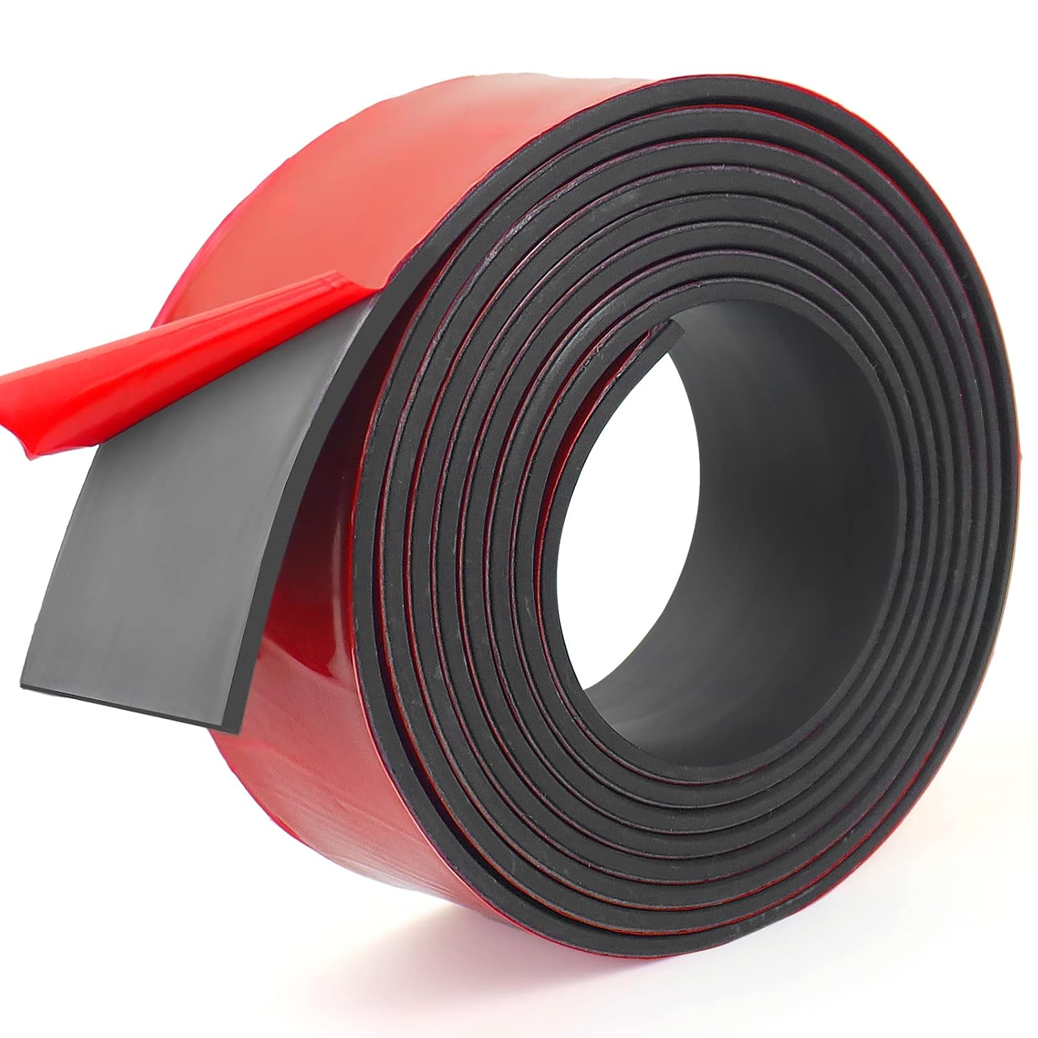 Plaque de caoutchouc néoprène auto-adhésive noire, tapis pour joints, protection et anti-vibration