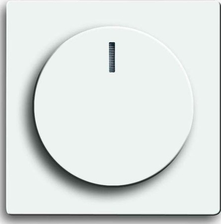 Busch-jaeger 6540-84-102 Elemento Di Comando Per Dimmer Rotante -102, Davos/white Studio, Solo Carat