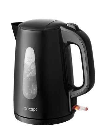 Concept Schwarz Rk2381 Wasserkocher, 1,7 L, 2200 W,
