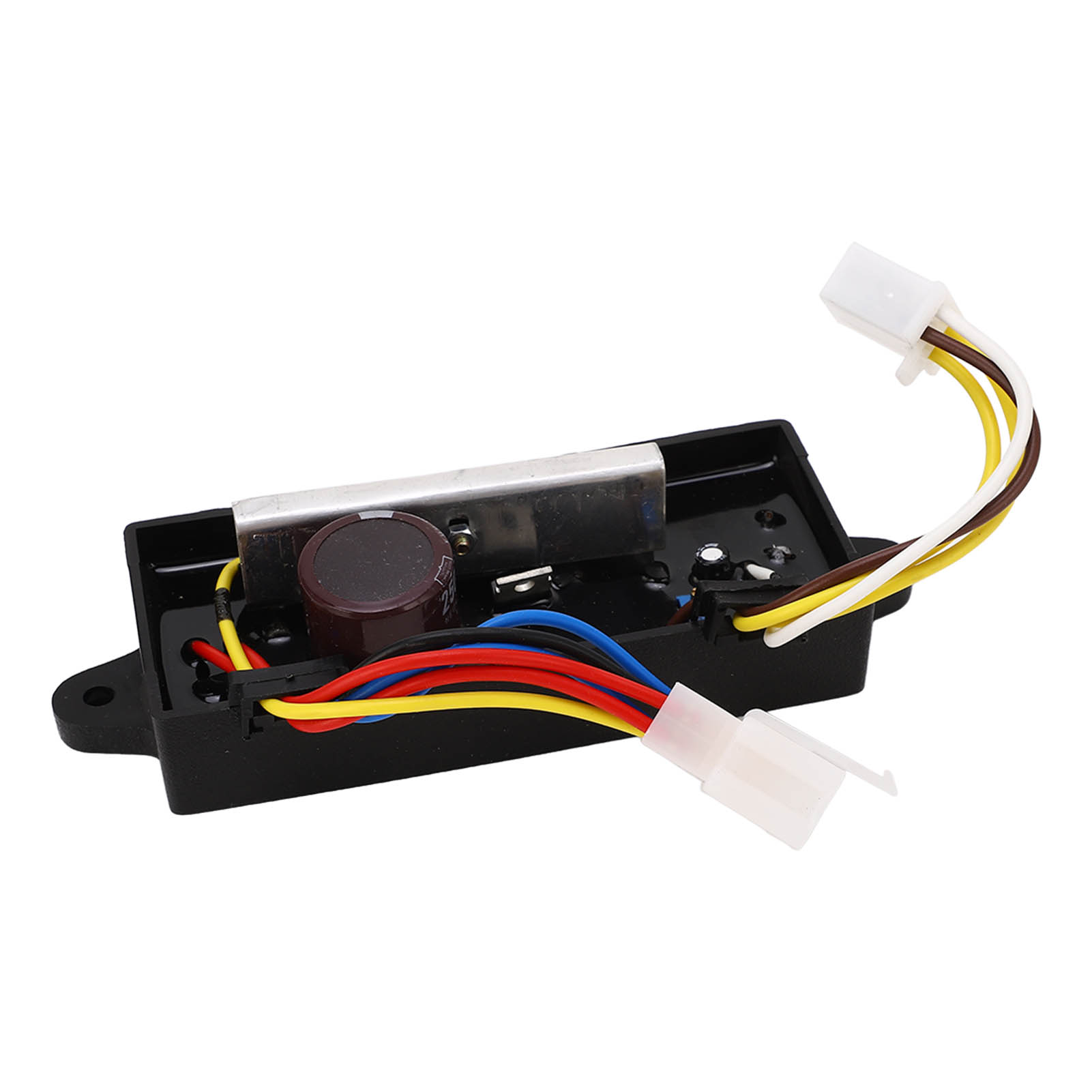 Régulateur de tension automatique 250 V, 470 µF, modèle S 186F, faisceau 10 fils, noir