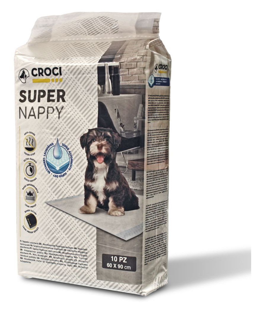 Croci Canifrance Beige Hygienehandtuch Für Hunde Super Nappy (X8) - Image 2