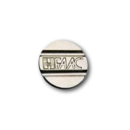 Benutzerdefinierte Wertmarke 22 Mm Faac 7133011