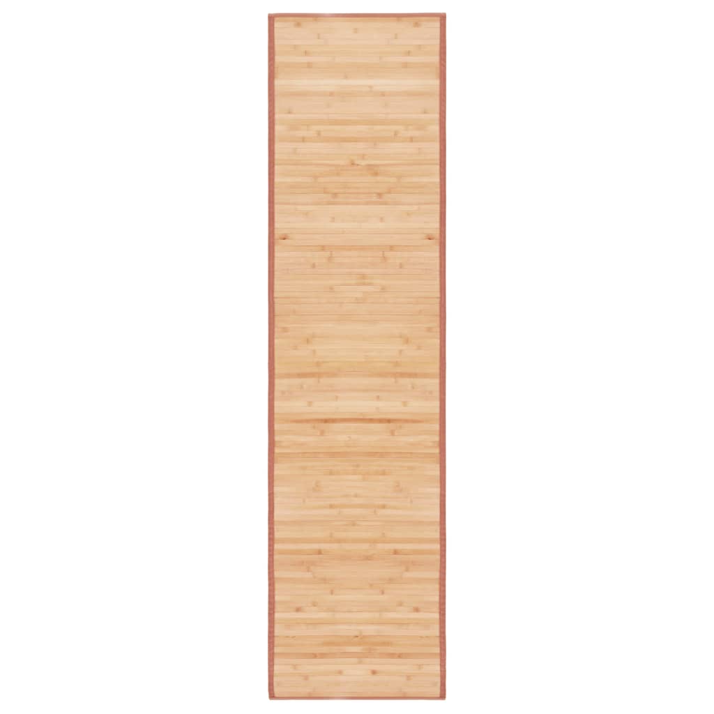Teppich Bambus 80x300 Cm Braun Vidaxl
