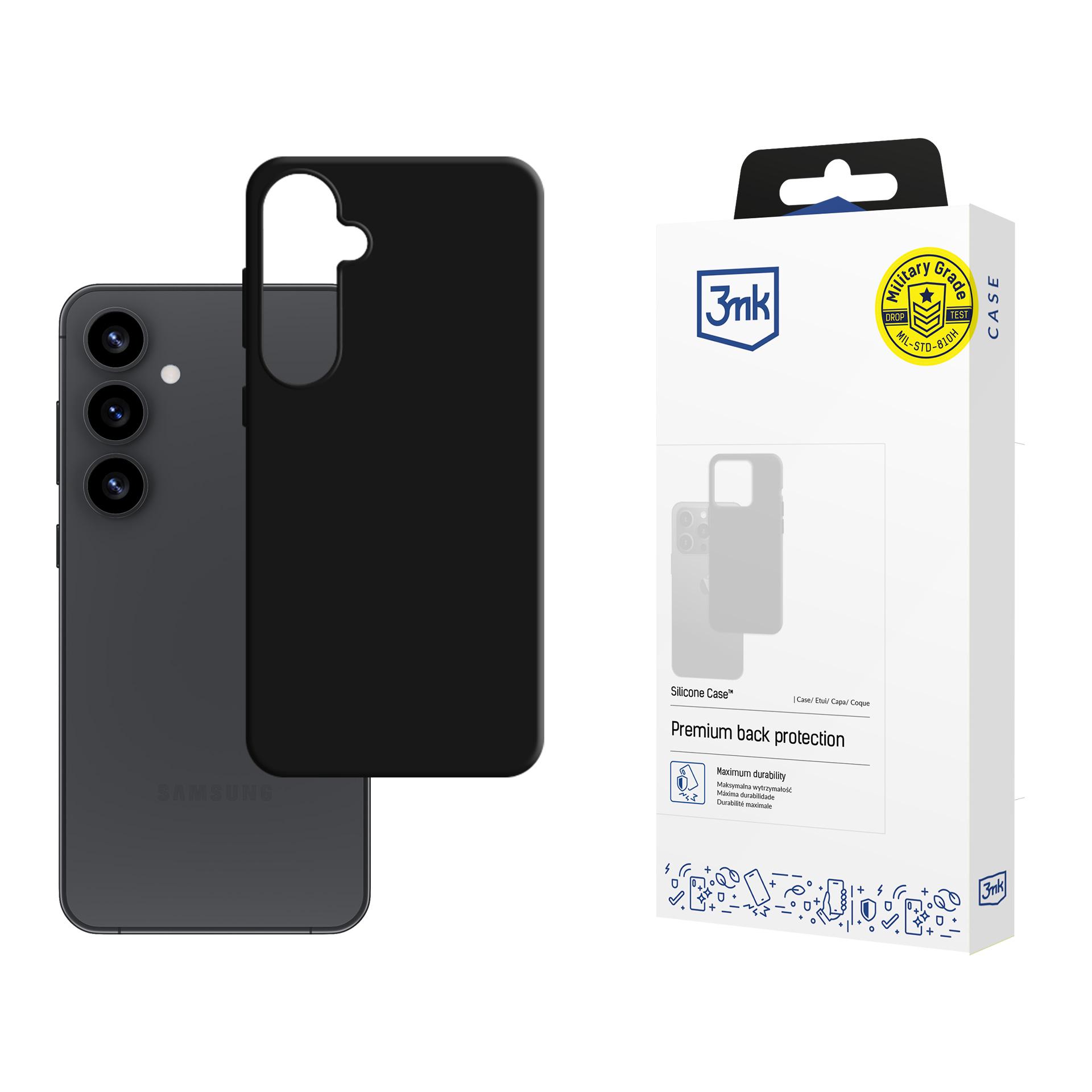 3Mk Protection Schwarz 3Mk Silikonhülle Für Samsung Galaxy S25 - Bild 2