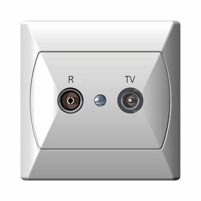 Ospel Antennensteckdose Gpa-Ak/00 Einbau Ip20