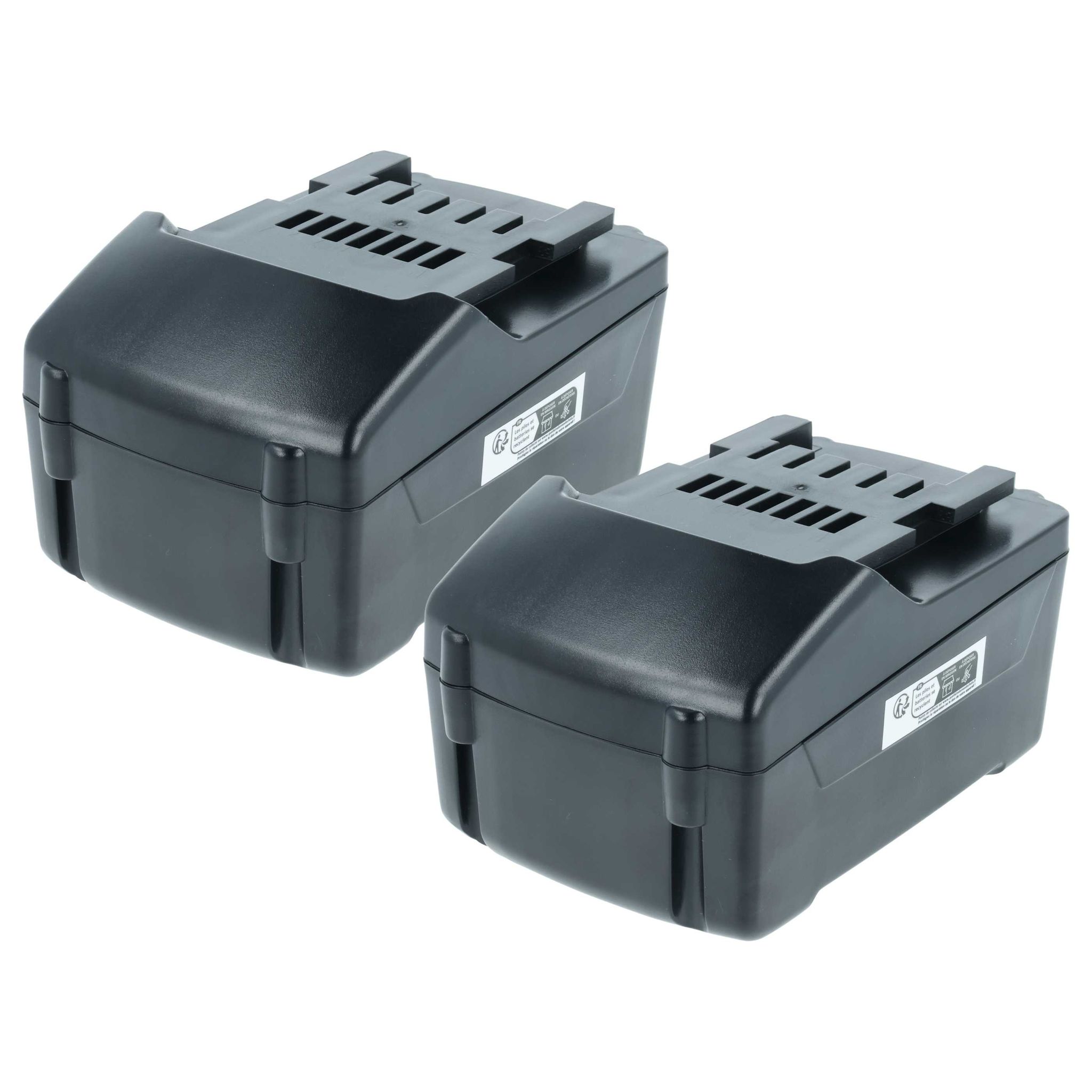 Vhbw 2x Battery Compatible With Birchmeier C 50 Ac3, C 50 Ac5, C 50 Ac2 Power Tools, Blind Rivet Setting Tool (4000 Mah, Li-ion, 18 V)