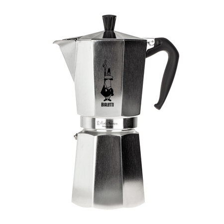 Bialetti Aluminiumfarben Schwarz Espressokocher "Moka Express" 081 L Kaffeekanne Aluminium von Baur - Bild 5
